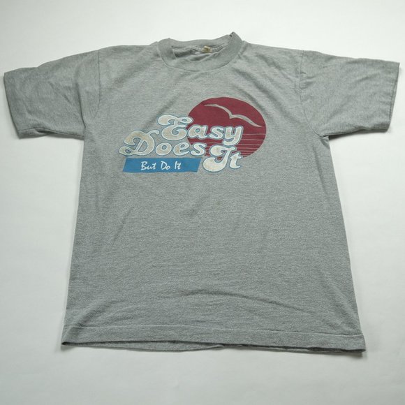 Screen Stars Other - Vintage "Easy Does It" T-shirt on Screen Stars Tag Made in USA